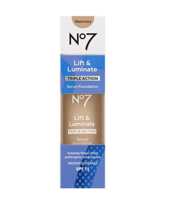 No7 Lift & Luminate Triple Action Serum Foundation